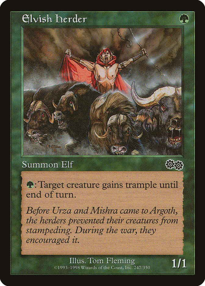 Elvish Herder [Urza's Saga] | Good Games Adelaide SA