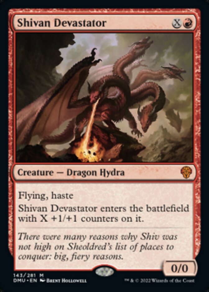 Shivan Devastator [Dominaria United] | Good Games Adelaide SA