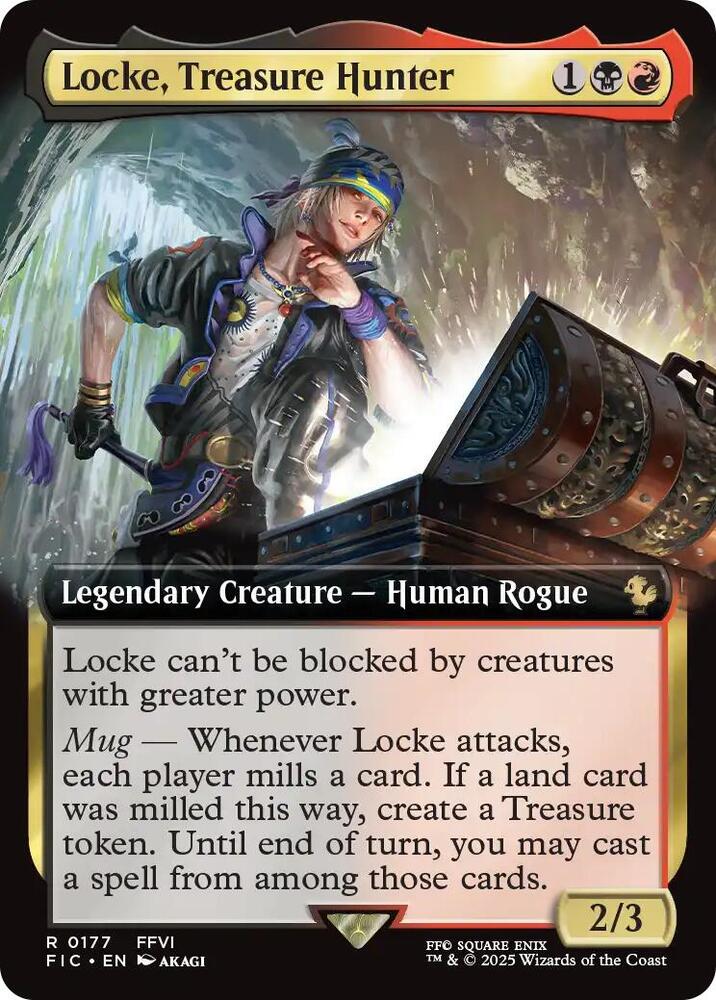 Locke, Treasure Hunter 177 (Commander: FINAL FANTASY)  | Good Games Adelaide SA