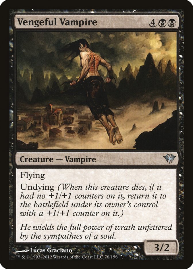 Vengeful Vampire 78 (Dark Ascension)  - Foil | Good Games Adelaide SA