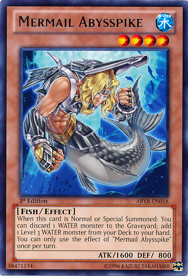 Mermail Abysspike [ABYR-EN018] Rare | Good Games Adelaide SA