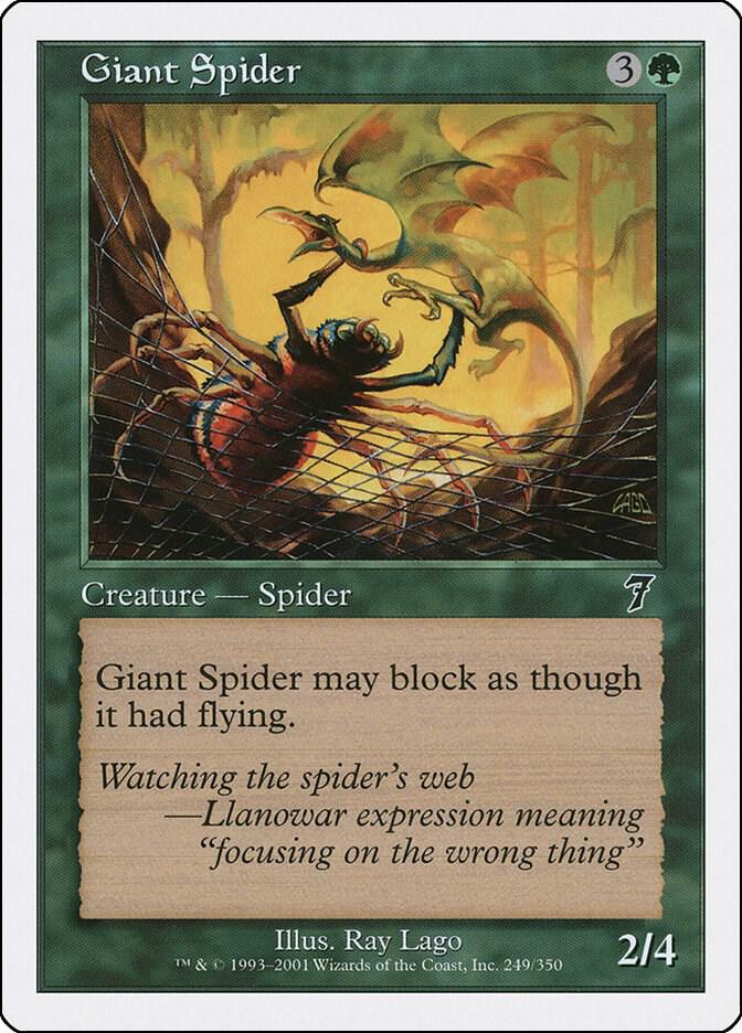 Giant Spider 249 (7th Edition)  | Good Games Adelaide SA