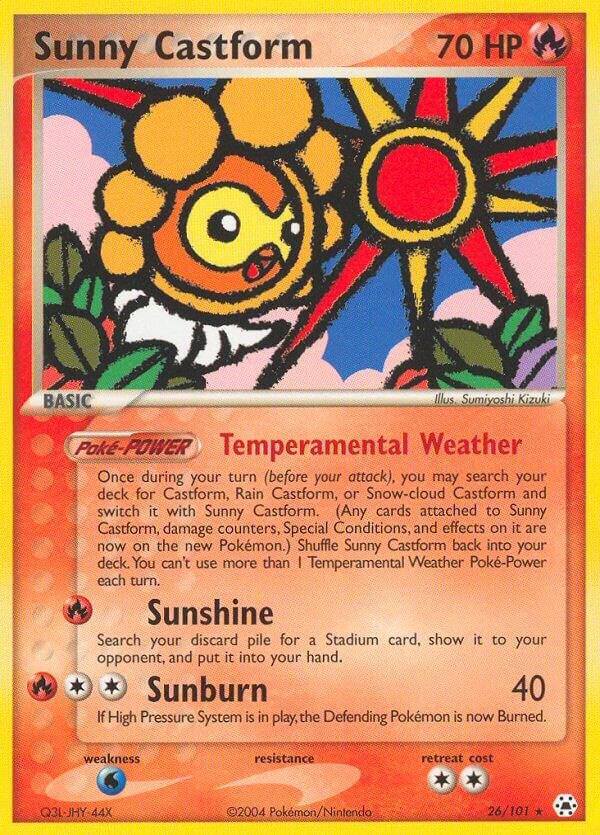 Sunny Castform 26/101 (Hidden Legends)  | Good Games Adelaide SA