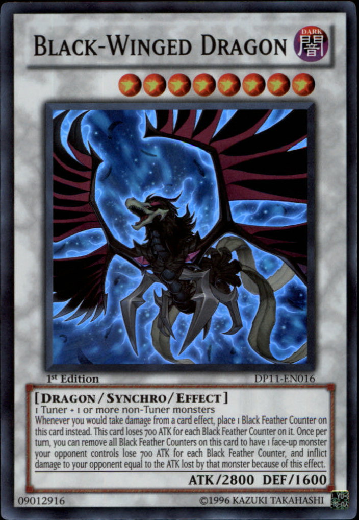 Black-Winged Dragon [DP11-EN016] Super Rare | Good Games Adelaide SA