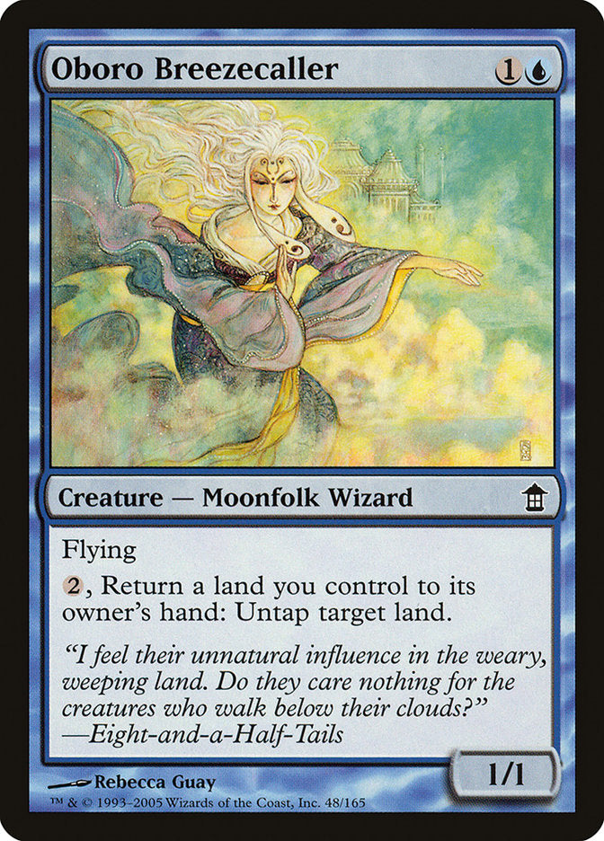Oboro Breezecaller 48 (Saviors of Kamigawa)  - Foil | Good Games Adelaide SA