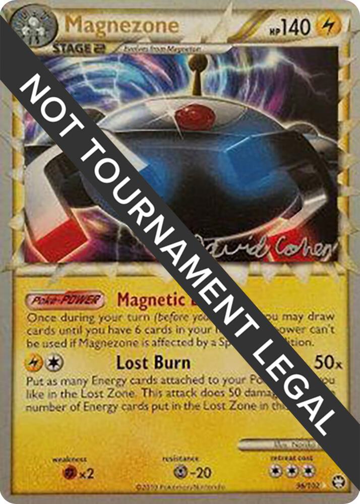 Magnezone 2011 David Cohen 96/102 (World Championship Decks)  | Good Games Adelaide SA