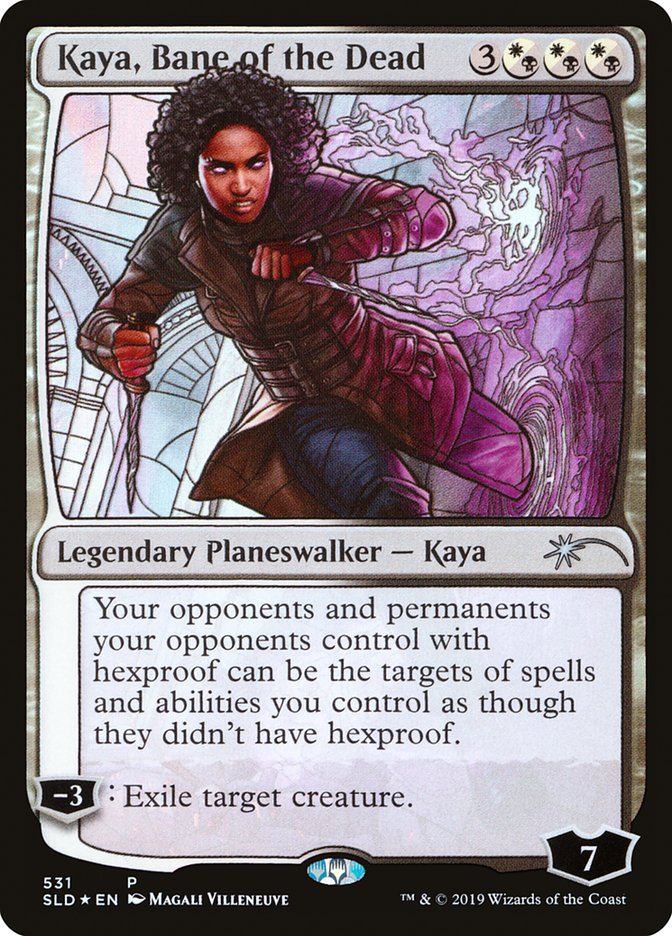 Kaya, Bane of the Dead (Stained Glass) [Secret Lair Drop Promos] | Good Games Adelaide SA