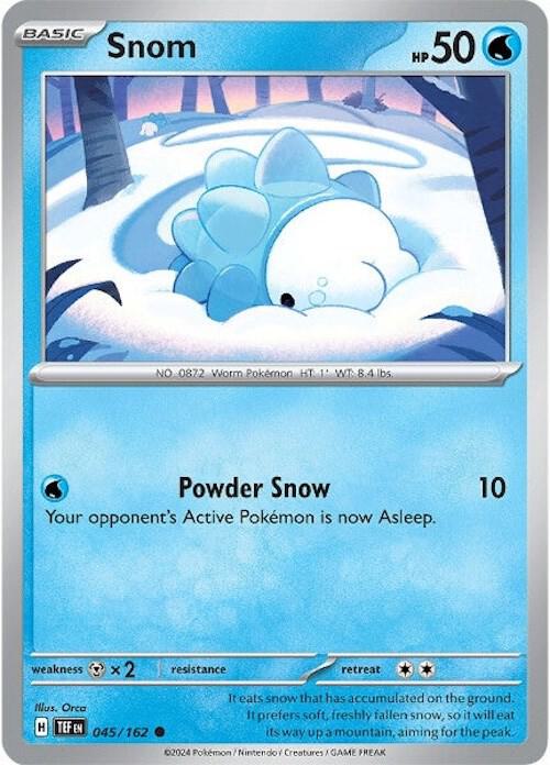 Snom 045/162 (SV05: Temporal Forces)  - Reverse Holofoil | Good Games Adelaide SA