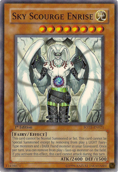Sky Scourge Enrise [FOTB-EN021] Super Rare | Good Games Adelaide SA