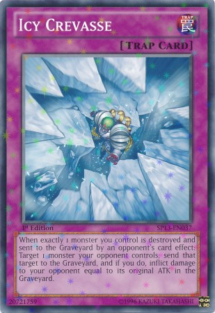 Icy Crevasse [SP13-EN037] Starfoil Rare | Good Games Adelaide SA