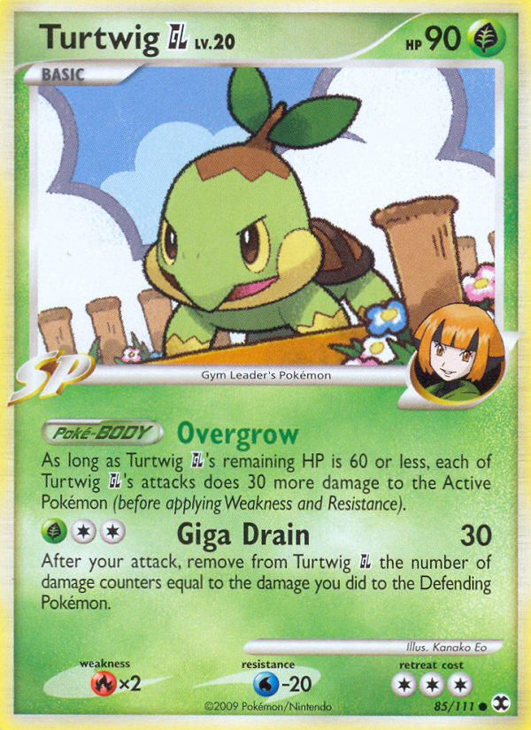 Turtwig GL (85/111) [Platinum: Rising Rivals] | Good Games Adelaide SA