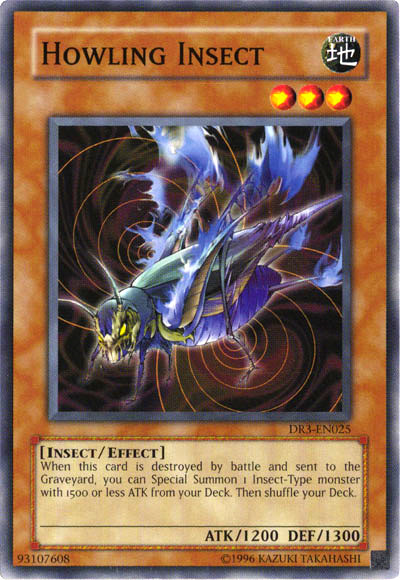 Howling Insect [DR3-EN025] Common | Good Games Adelaide SA