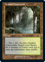 Verdant Catacombs (Retro Etched Foil) [Modern Horizons 2] | Good Games Adelaide SA