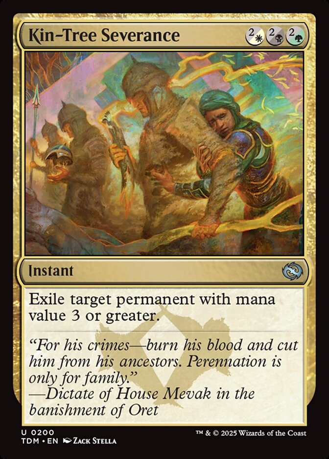 Kin-Tree Severance 200 (Tarkir: Dragonstorm)  - Foil | Good Games Adelaide SA