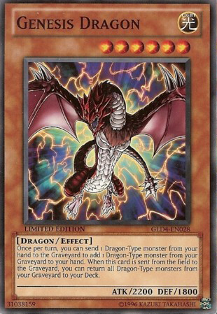 Genesis Dragon [GLD4-EN028] Common | Good Games Adelaide SA