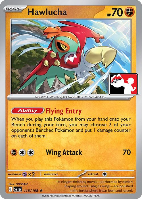 Hawlucha Series 3 118/198 (Prize Pack Series Cards)  | Good Games Adelaide SA