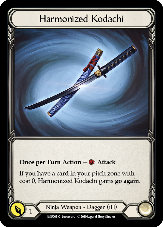 Harmonized Kodachi [KSU003-C] 1st Edition Normal | Good Games Adelaide SA