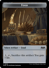 Mouse // Food (0010) Double-Sided Token [Wilds of Eldraine Tokens] | Good Games Adelaide SA