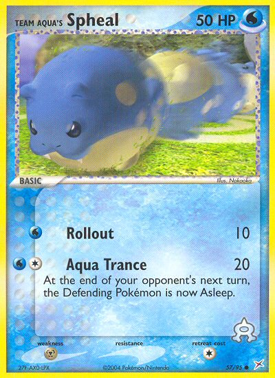 Team Aqua's Spheal (57/95) [EX: Team Magma vs Team Aqua] | Good Games Adelaide SA