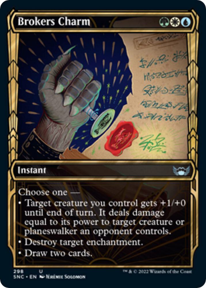 Brokers Charm Showcase 298 (Streets of New Capenna)  - Foil | Good Games Adelaide SA