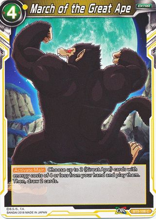 March of the Great Ape [BT3-106] | Good Games Adelaide SA