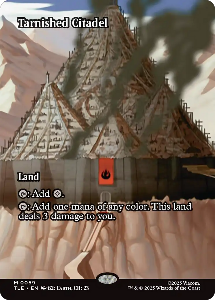 Tarnished Citadel (Borderless) [Avatar: The Last Airbender: Eternal-Legal] | Good Games Adelaide SA