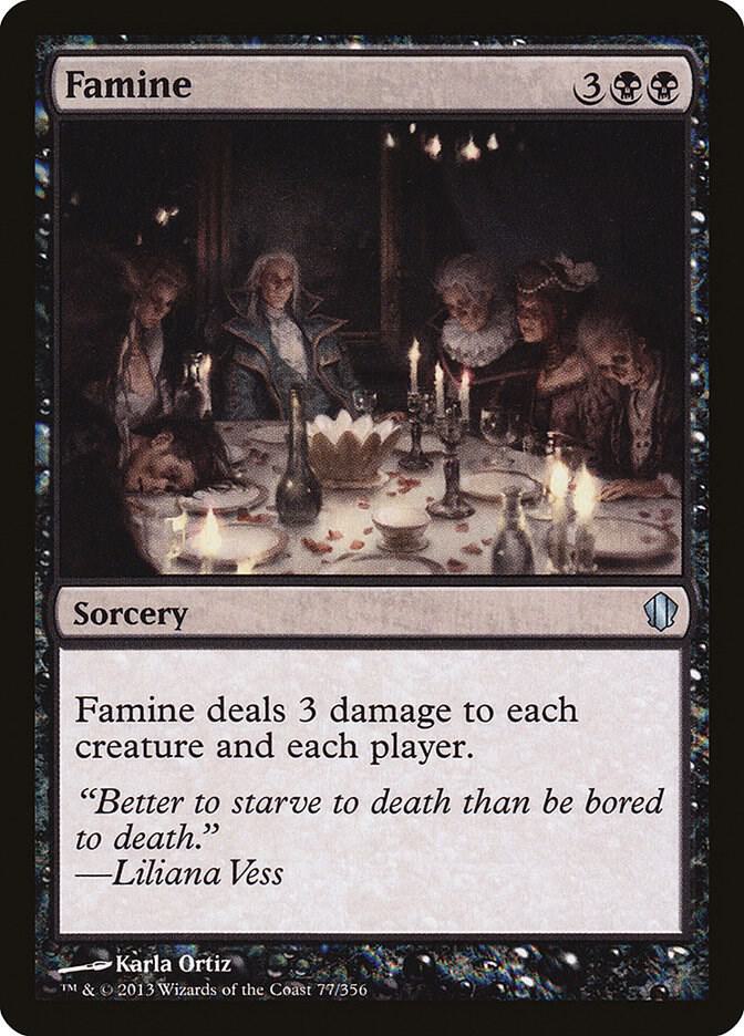 Famine 77 (Commander 2013)  | Good Games Adelaide SA