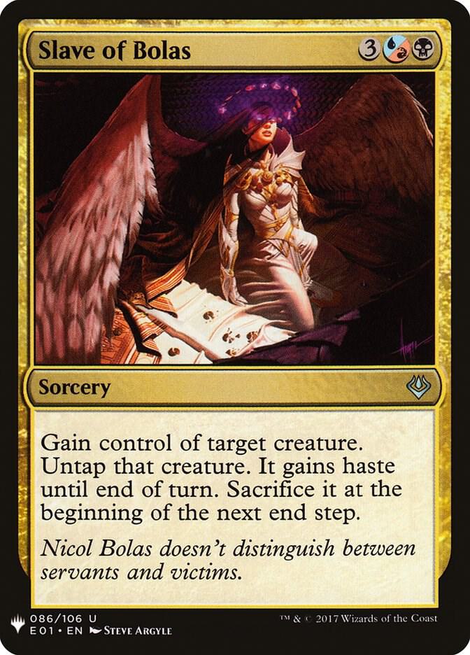Slave of Bolas 86 (The List Reprints)  | Good Games Adelaide SA