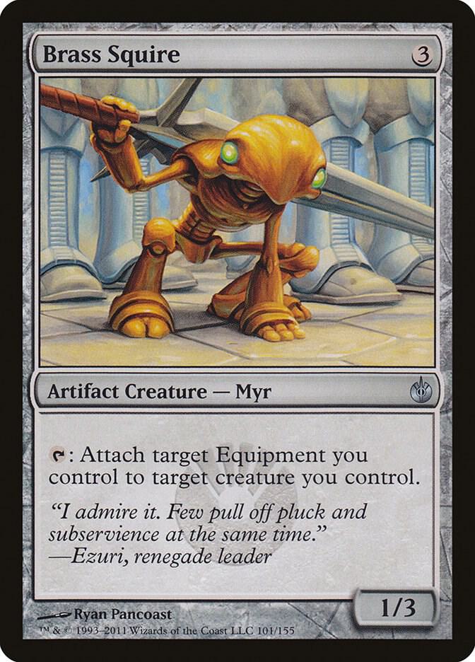 Brass Squire 101 (Mirrodin Besieged)  | Good Games Adelaide SA