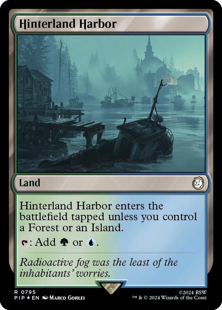 Hinterland Harbor Surge Foil 795 (Universes Beyond: Fallout)  - Foil | Good Games Adelaide SA