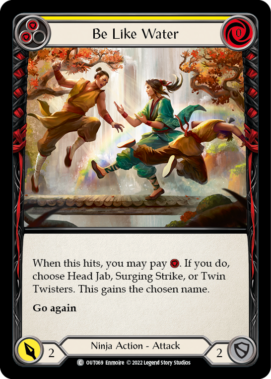 Be Like Water (Yellow) [OUT069] (Outsiders) | Good Games Adelaide SA