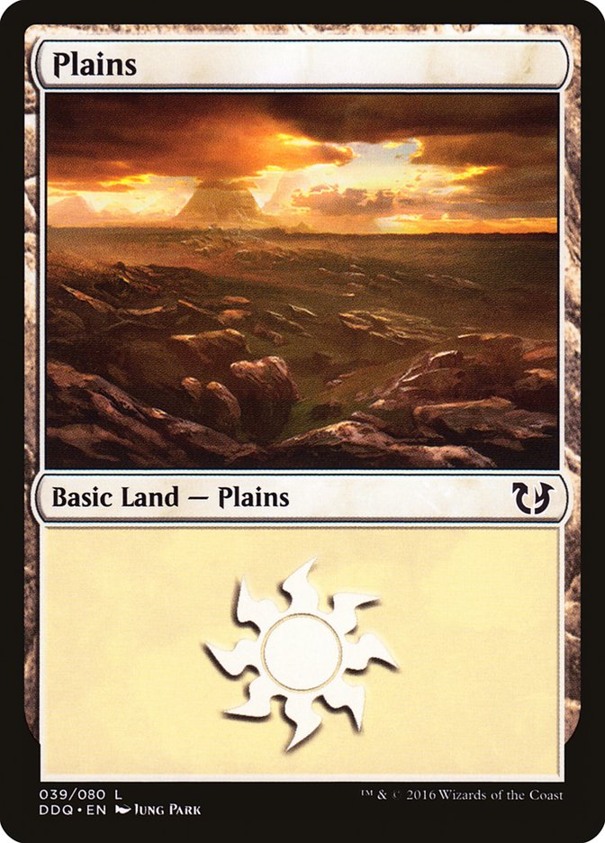 Plains (39) [Duel Decks: Blessed vs. Cursed] | Good Games Adelaide SA