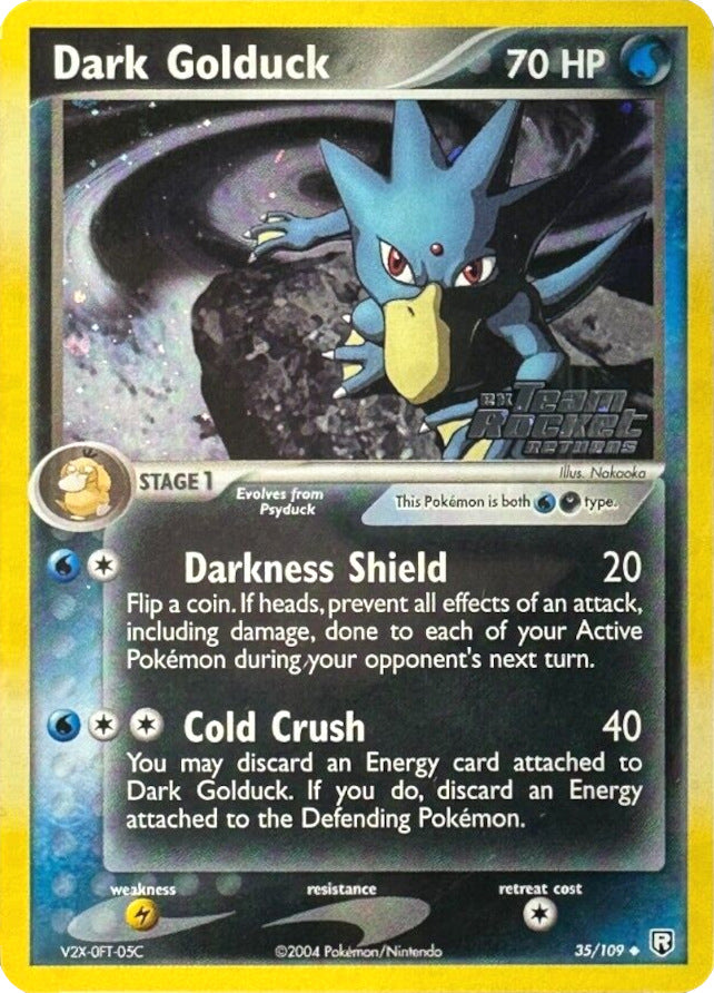 Dark Golduck (35/109) (Stamped) [EX: Team Rocket Returns] | Good Games Adelaide SA