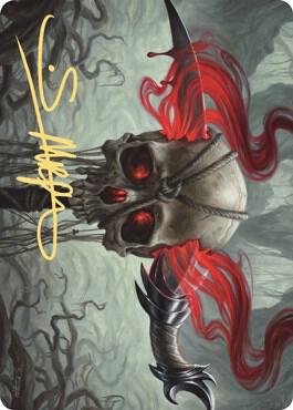 Mind Carver Art Card Gold Stamped Signature 57 (Art Series: Zendikar Rising)  | Good Games Adelaide SA