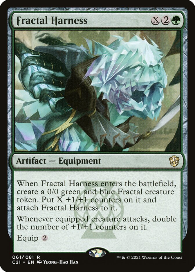 Fractal Harness 61 (Commander 2021)  | Good Games Adelaide SA