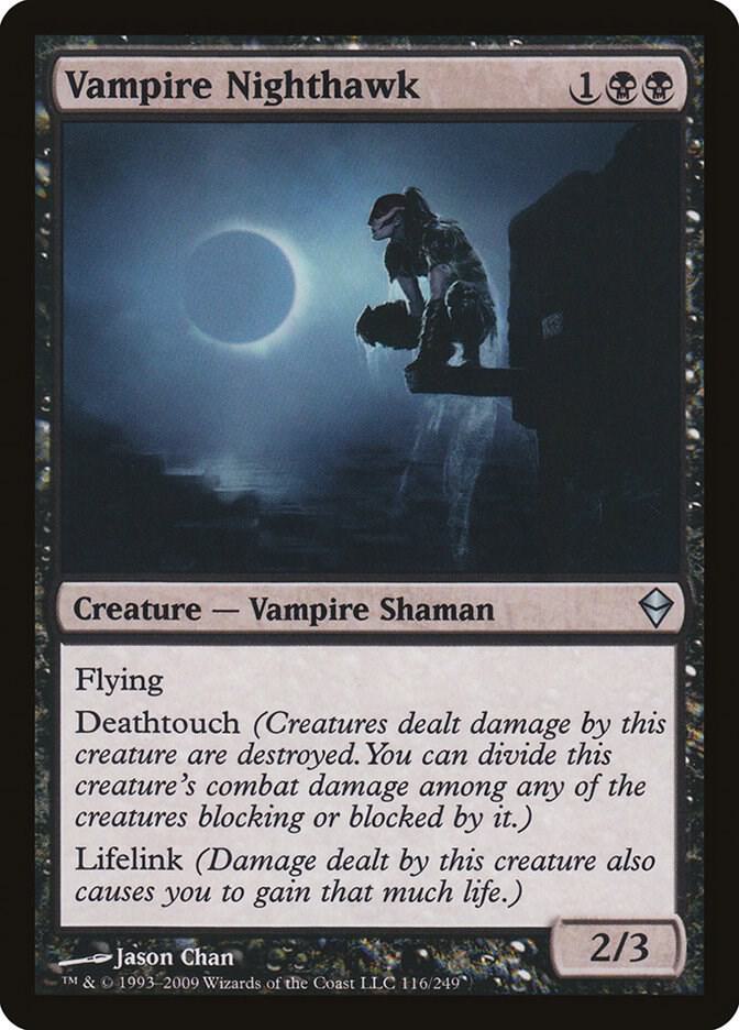Vampire Nighthawk 116 (Zendikar)  - Foil | Good Games Adelaide SA