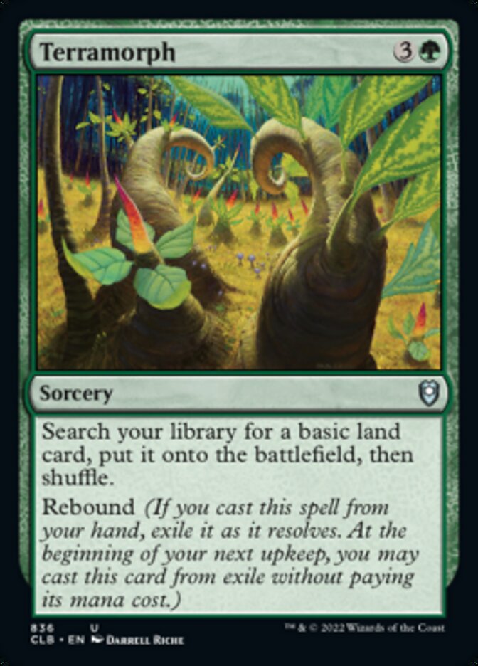 Terramorph [Commander Legends: Battle for Baldur's Gate] | Good Games Adelaide SA