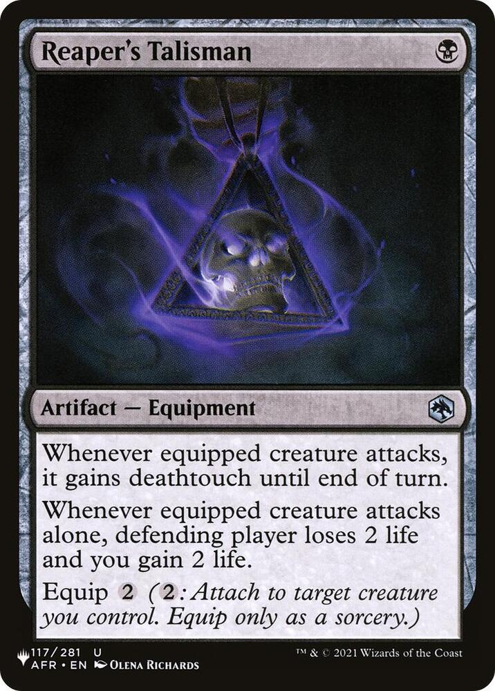 Reapers Talisman 117/281 (The List Reprints)  | Good Games Adelaide SA