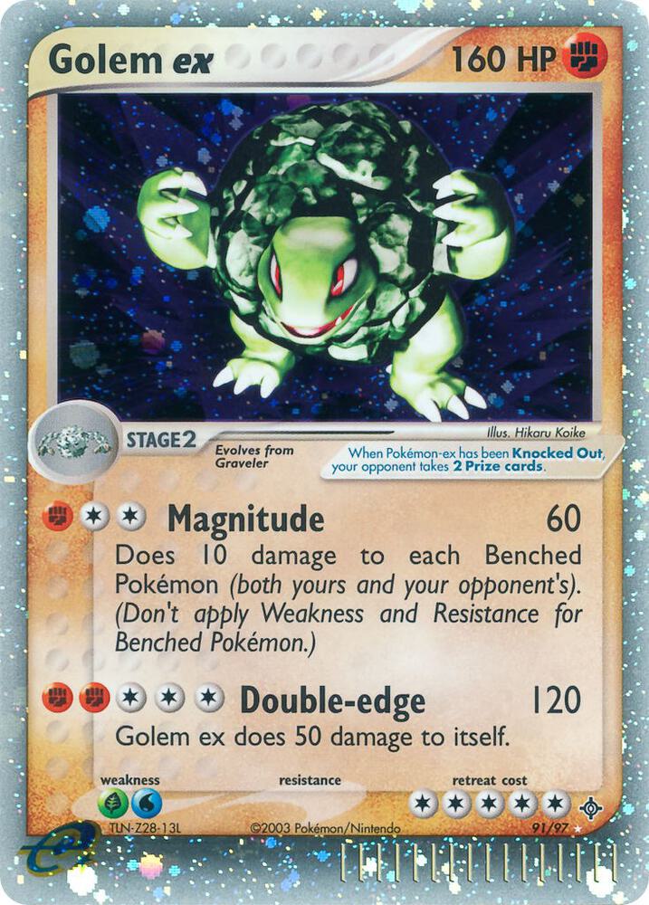 Golem ex 91/97 (Dragon)  - Holofoil | Good Games Adelaide SA
