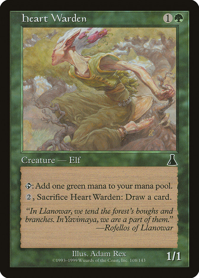 Heart Warden 108 (Urza's Destiny)  | Good Games Adelaide SA