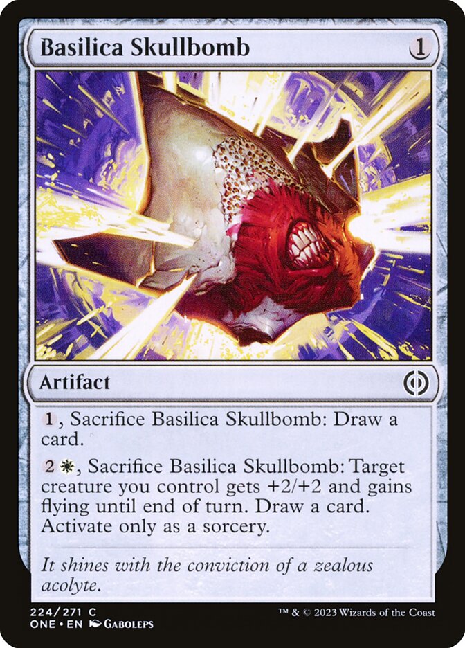 Basilica Skullbomb 224 (Phyrexia: All Will Be One)  - Foil | Good Games Adelaide SA