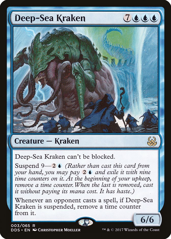 Deep-Sea Kraken 3 (Duel Decks: Mind vs. Might)  | Good Games Adelaide SA