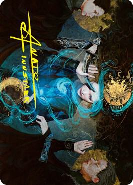 Witness the Future Art Card Gold Stamped Signature 27 (Art Series: Innistrad: Crimson Vow)  | Good Games Adelaide SA