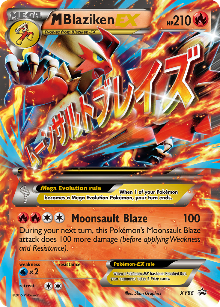 M Blaziken EX (XY86) [XY: Black Star Promos] | Good Games Adelaide SA