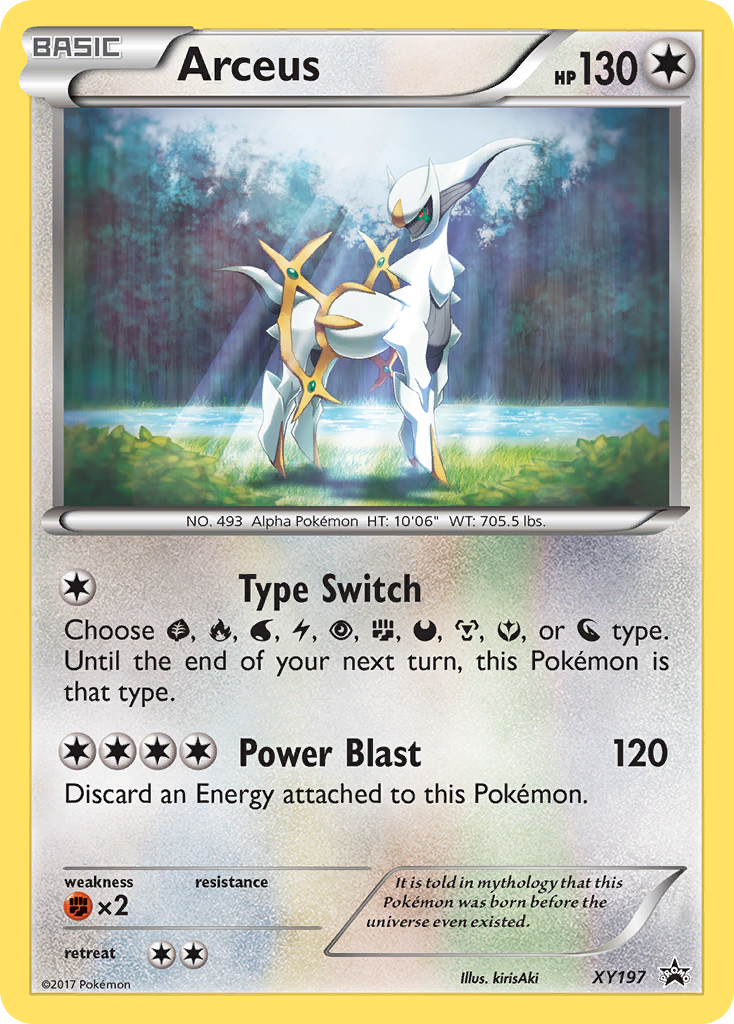 Arceus (XY197) [XY: Black Star Promos] | Good Games Adelaide SA