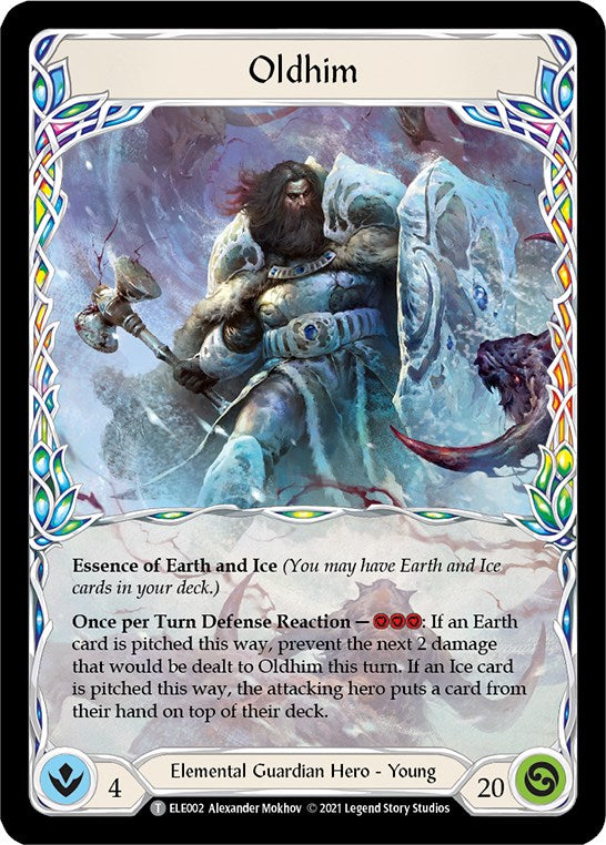 Oldhim, Grandfather of Eternity // Oldhim [ELE001 // ELE002] (Tales of Aria) | Good Games Adelaide SA