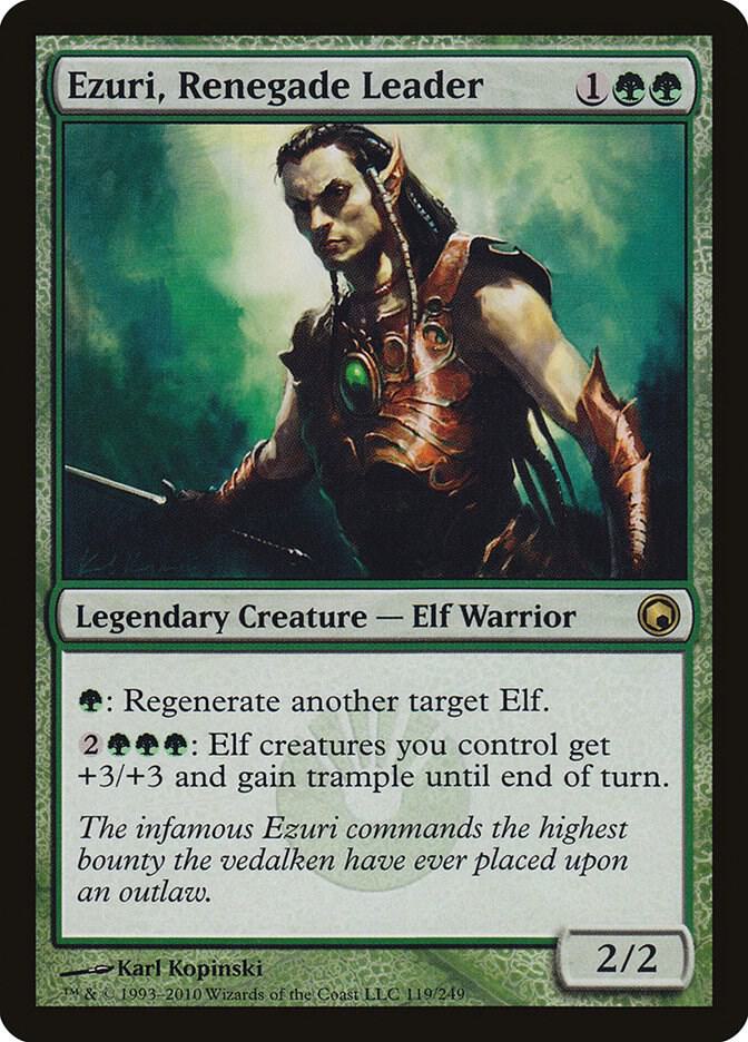 Ezuri, Renegade Leader 119 (Scars of Mirrodin)  - Foil | Good Games Adelaide SA