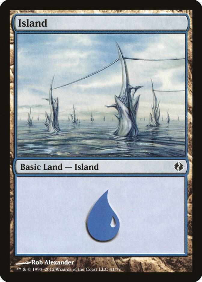 Island 41 41 (Duel Decks: Venser vs. Koth)  | Good Games Adelaide SA