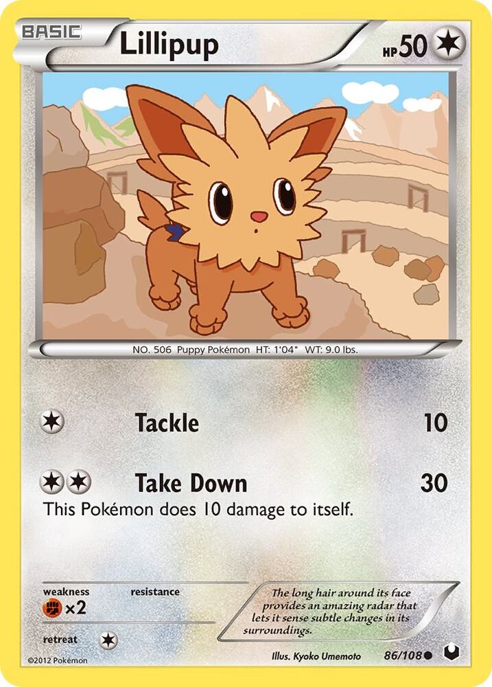 Lillipup 86/108 (Dark Explorers)  | Good Games Adelaide SA