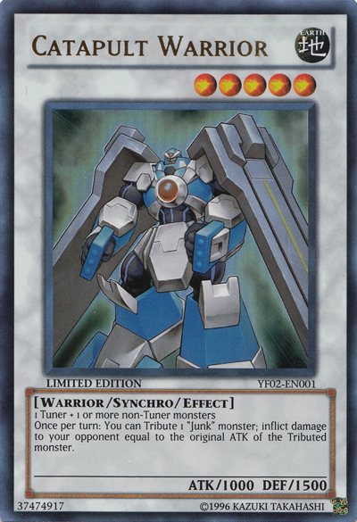 Catapult Warrior [YF02-EN001] Ultra Rare | Good Games Adelaide SA